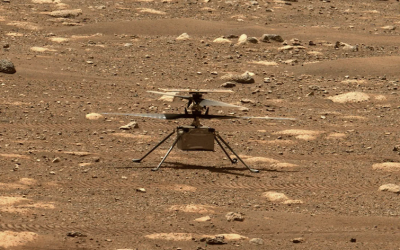 Before its demise NASA’s Mars helicopter captured a glorious aerial view